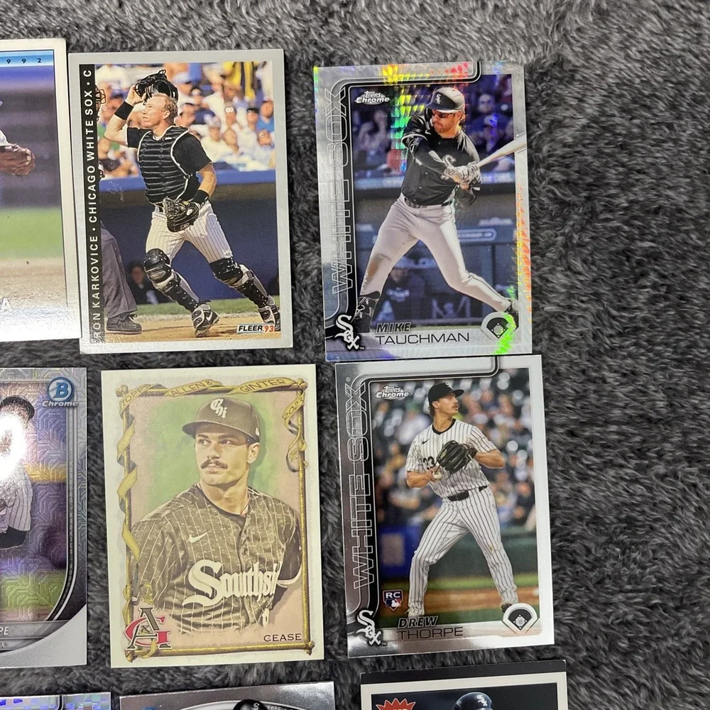 Chicago White Sox 37 Card Lot - Rookies, Stars,‎ Inserts, Parallels